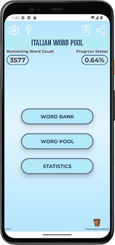 Italian Word Pool - Screenshot 1