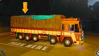 Indian Truck Games Driving Sim - Screenshot 1
