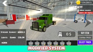 Long Cargo Transport Truck - Screenshot 2