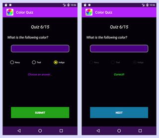 Color Quiz (Demo) - Screenshot 2