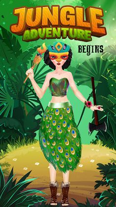 Jungle Chic: Dress-up & Makeup - Screenshot 2