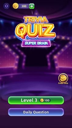 Trivia Quiz: Super Brain - Screenshot 1