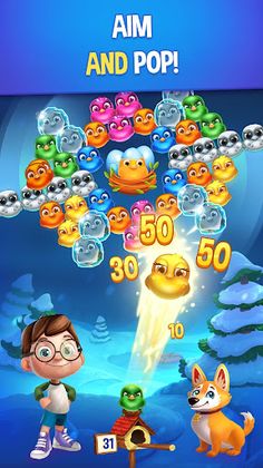 Bubble Birds V - Color Shooter - Screenshot 1