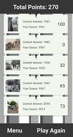 PastViews: Guess the year - Screenshot 4