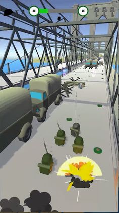 Bridge War 3D - Screenshot 3