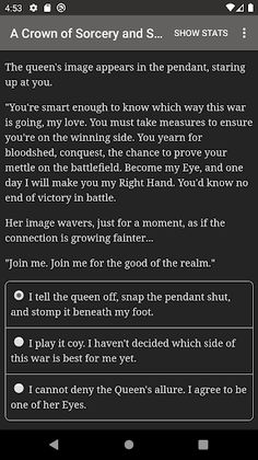 A Crown of Sorcery and Steel - Screenshot 2