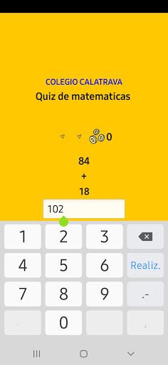 QUIZ MATEMATICAS COLCALATRAVA - Screenshot 1