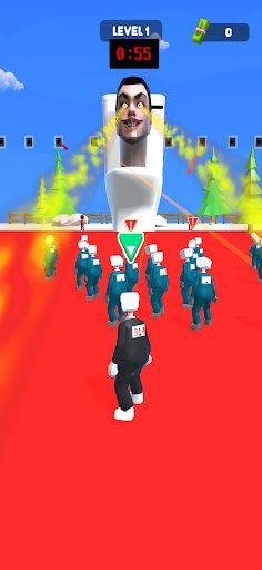 Toilet Monster Survival Games - Screenshot 1