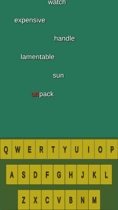 Type It Out: Game of Words Typ - Screenshot 1