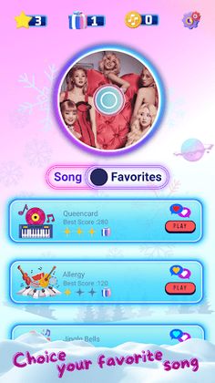 Queencard - Gidle Piano Tiles - Screenshot 1