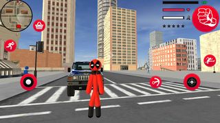 Stickman Dead Rope Hero Pool G - Screenshot 1