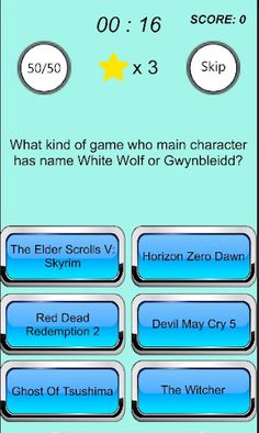 Video Gaming Unbelievable Quiz - Screenshot 2
