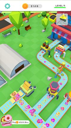 Idle Donut Factory Business - Screenshot 2