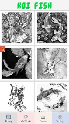 Koi Fish Pixel Games - Screenshot 1