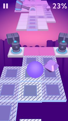 Scrolling Ball in Sky: casual rolling game - Screenshot 3