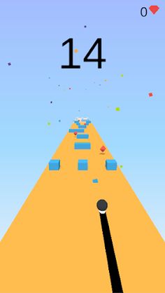 Catch Up Ball Game Roller Rush - Screenshot 1