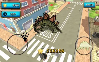 Dinosaur Simulator 2 Dino City - Screenshot 3