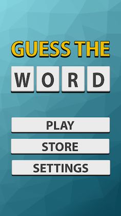 Guess The Word - Screenshot 1
