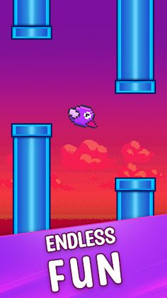 Retro Bird - Funny Tap Game - Screenshot 2