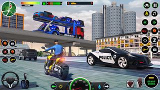 Police Car Cargo Transport - Screenshot 2