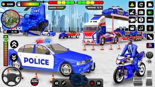 US Police Truck Transport Game - Screenshot 3