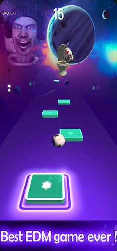 Skibidi Toilet Music Tiles Hop - Screenshot 4