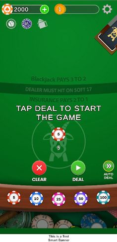 PFC Blackjack 21 - Screenshot 3