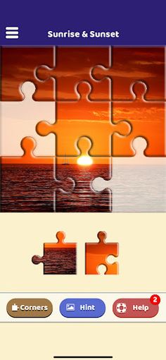 Sunrise & Sunset Puzzle - Screenshot 1