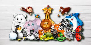 Kids puzzles, feed the animals - Screenshot 1