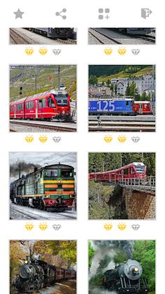 Jigsaw Train Mosaic Puzzles - Screenshot 3