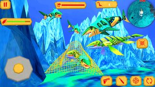 Jurassic Dino Shark Simulator - Screenshot 2