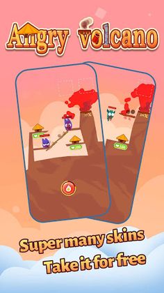 Angry volcano - Screenshot 2