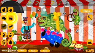 Fancy Chameleon Dress Up Game - Screenshot 1