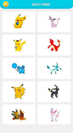 Poke Monscarlet Coloring Game - Screenshot 1