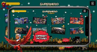 Superhero Coloring Book - Screenshot 1