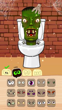 Monster Makeover: Toilet Game - Screenshot 1