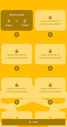 Guess World Cup Lineup - Screenshot 2