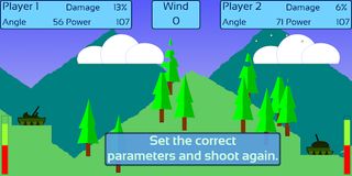 Artillery Duel Retro - Screenshot 3