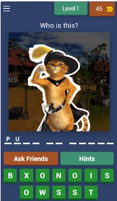 Puss In Boots Quiz: Last Wish - Screenshot 1