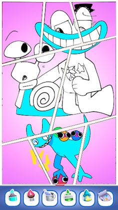 Happy Frank BanBan Color Games - Screenshot 3