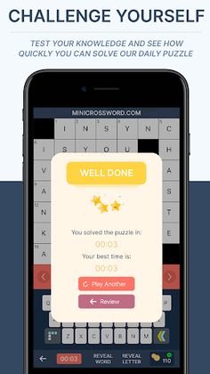 Mini Crossword - Daily Puzzles - Screenshot 2