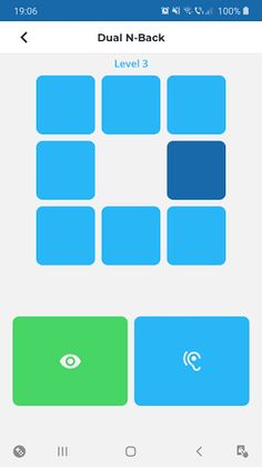 Dual N-Back - DNB - Screenshot 2