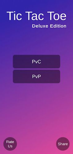 Tic Tac Toe: Deluxe - Screenshot 1