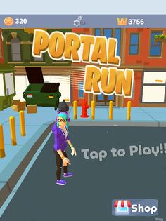 Portal Run - Screenshot 1