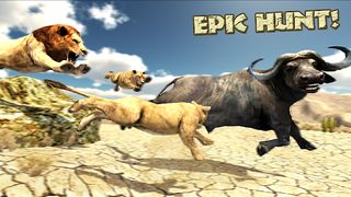 Hungry Lions Savanna Wild Hunt - Screenshot 1