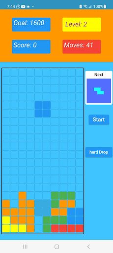 Tetra Block Game - Screenshot 1