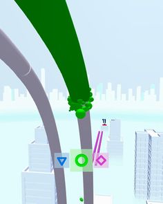 Geometry Rails 3D:Shape to Run - Screenshot 4