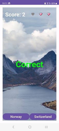 GeoGuess | Fjords vs Alps - Screenshot 4