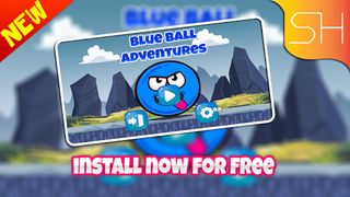 blue ball adventures jungle - Screenshot 1