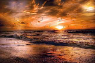 Sunset jigsaw puzzles games - Screenshot 2